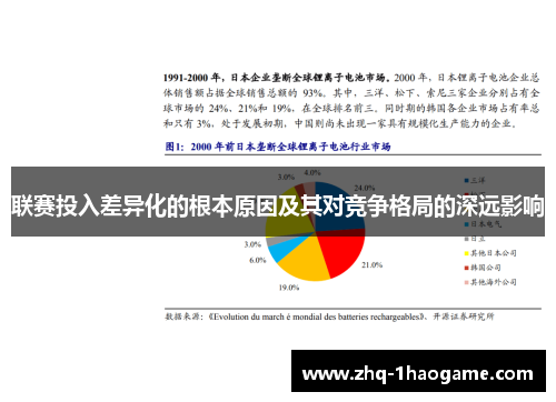 联赛投入差异化的根本原因及其对竞争格局的深远影响 联赛投入差异化的根本原因及其对竞争格局的深远影响